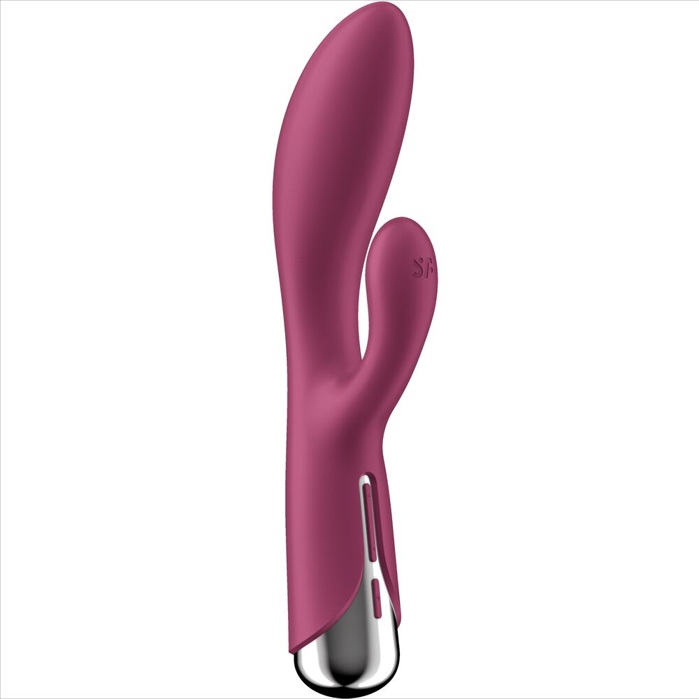 Vibrator Rabbit Satisfyer Spinning Rabbit 1 Clitoris And G-spot Stimulation Red [3]