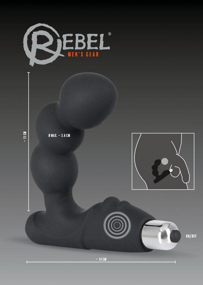 Vibrator Rebel Bead-shaped Prostate Stimulator [4]