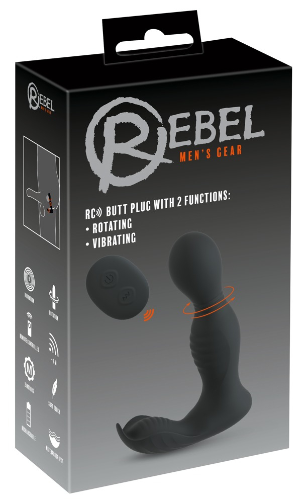 Vibrator Rebel RC Butt Plug with 2 Functions [14]