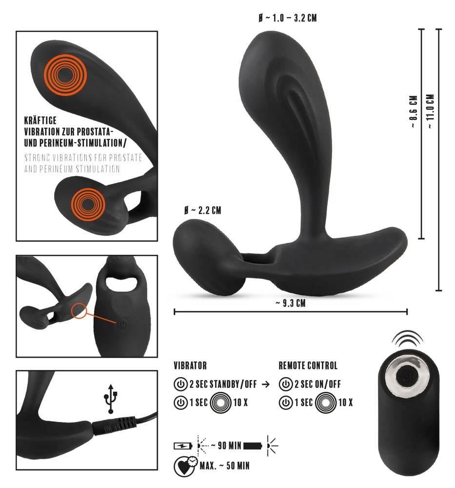 Vibrator Rebel RC Two Spot Massager [11]