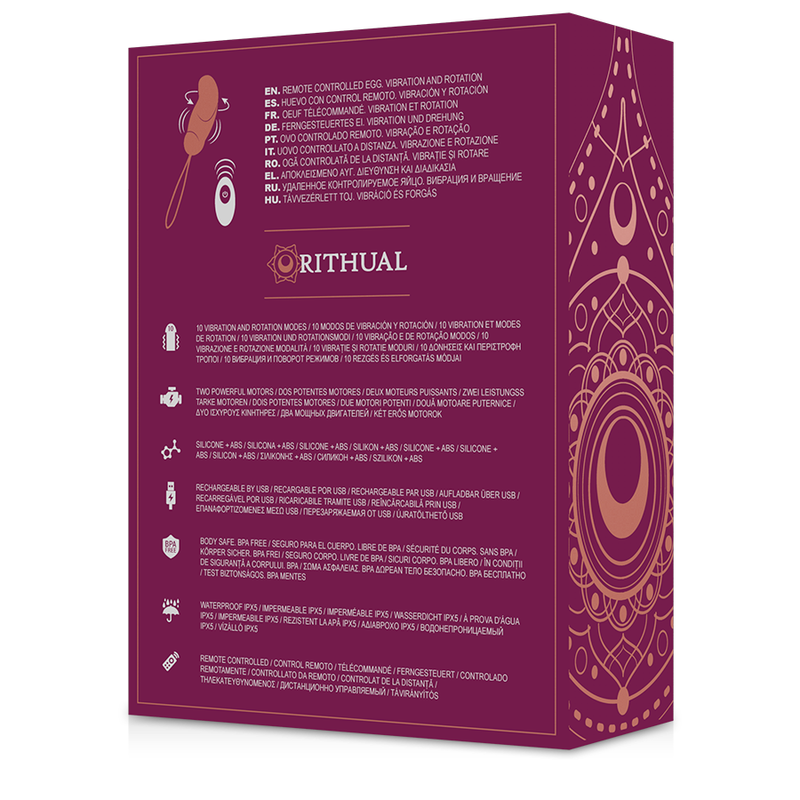 Vibrator Rithual Egg remote control vibration [7]