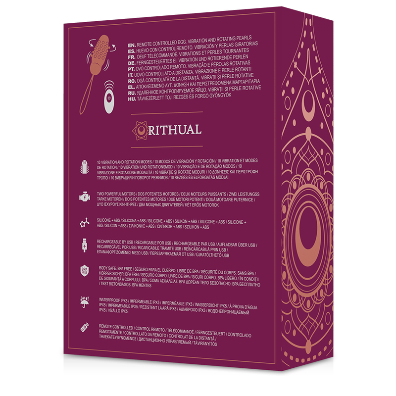 Vibrator Rithual Egg remote control vibration [17]