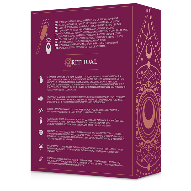Vibrator Rithual Egg remote control vibration [5]