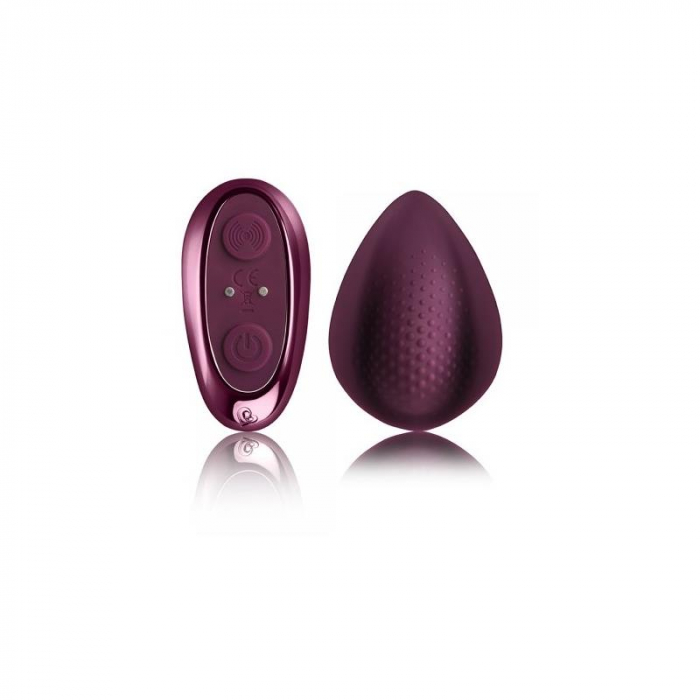 Vibrator Rocks Off Remote Control Panty Stimulator Knickerbocker Glory Burgundy [1]