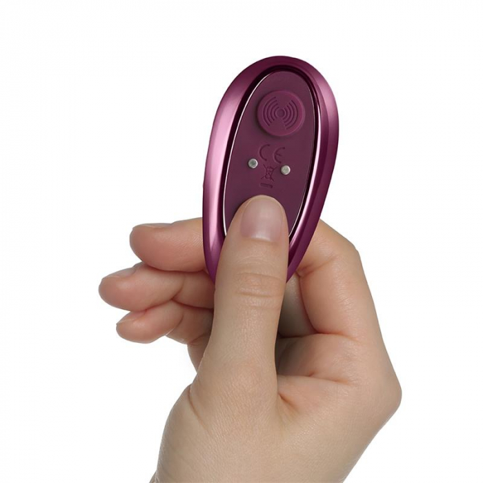 Vibrator Rocks Off Remote Control Panty Stimulator Knickerbocker Glory Burgundy [7]