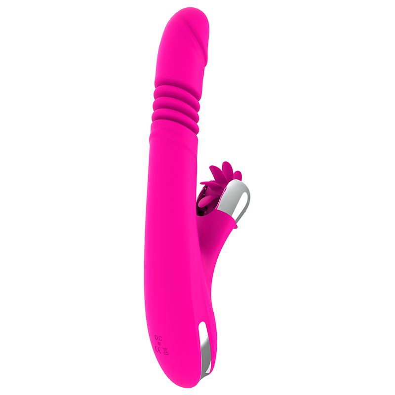 Vibrator Roz Femei Diversia Bunny up down 24 cm [2]