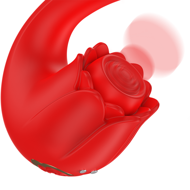 Vibrator Stimulator Clitoris Mia Selena Stimulator Vibrating + Tapping Red [7]
