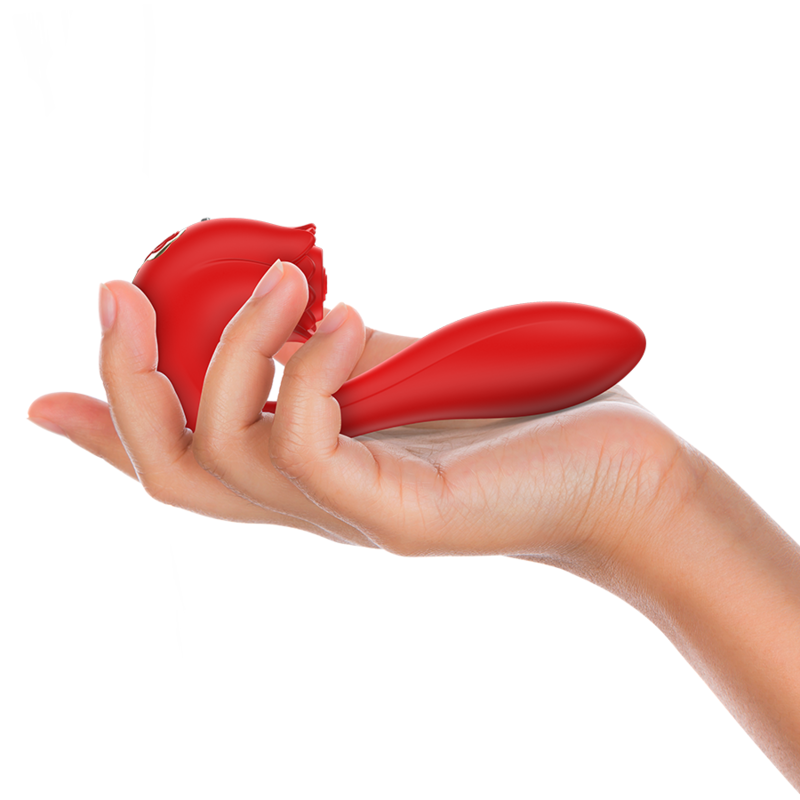 Vibrator Stimulator Clitoris Mia Selena Stimulator Vibrating + Tapping Red [5]