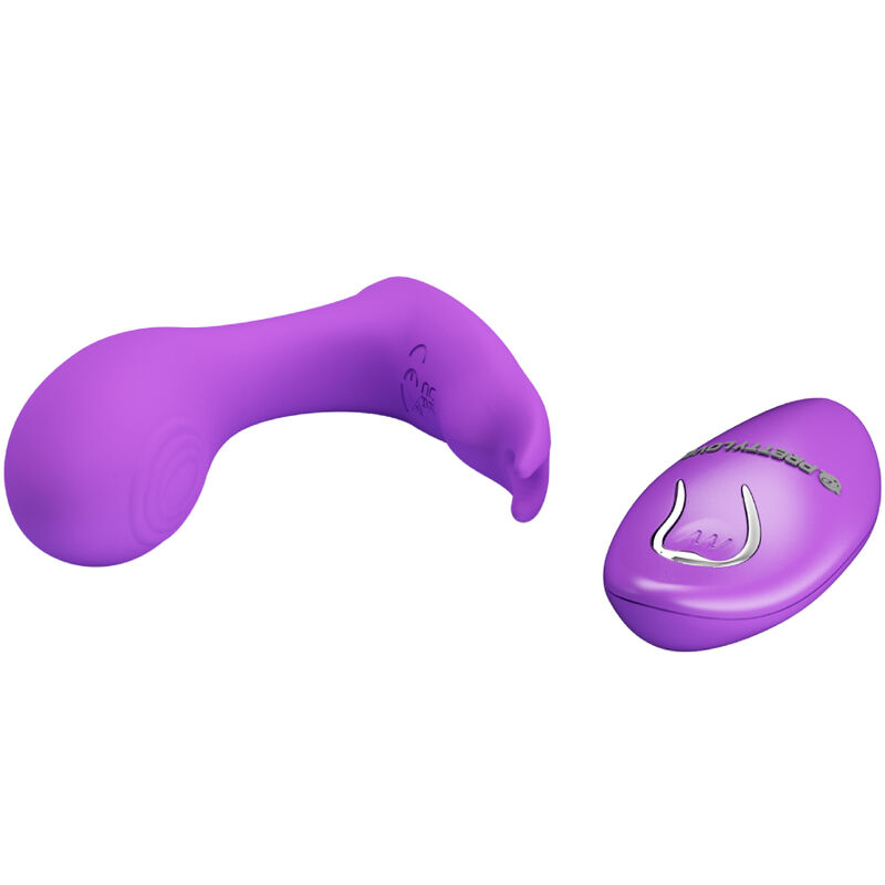 Vibrator Stimulator Clitoris Pretty Love Idabelle Vibration & Pulsation Remote Control Violet [4]