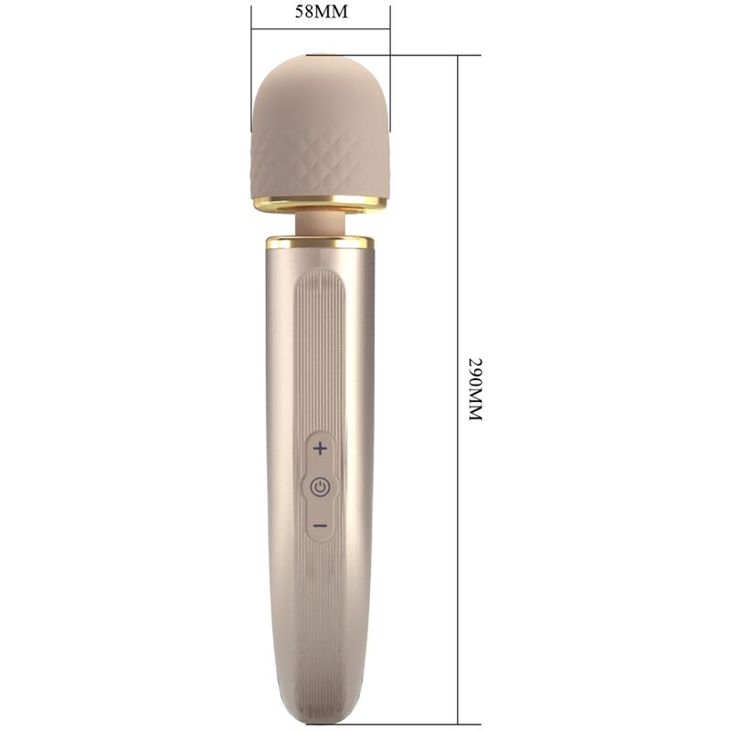 Vibrator Stimulator Clitoris Pretty Love Massager 7 Vibration Modes Champagne [3]