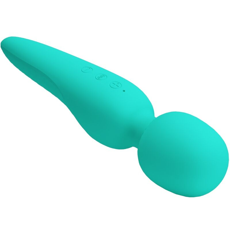 Vibrator Stimulator Clitoris Pretty Love Meredith Massager 12 Vibration Modes Aqua Green [9]