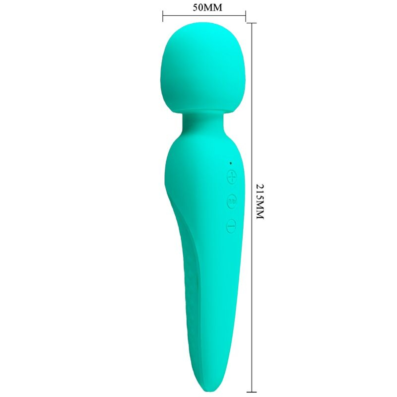 Vibrator Stimulator Clitoris Pretty Love Meredith Massager 12 Vibration Modes Aqua Green [3]