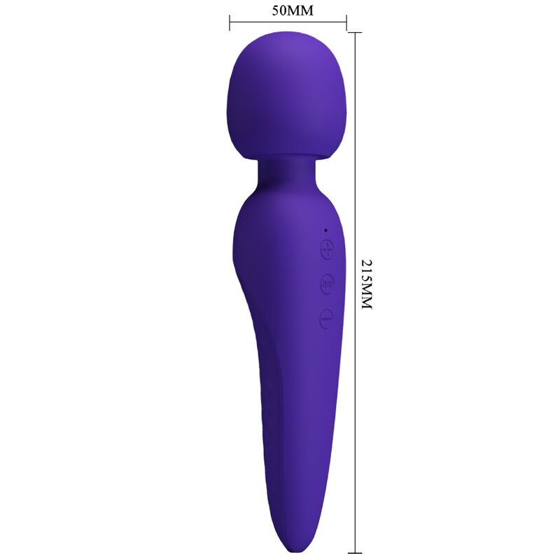 Vibrator Stimulator Clitoris Pretty Love Meredith Massager 12 Vibration Modes Purple [2]