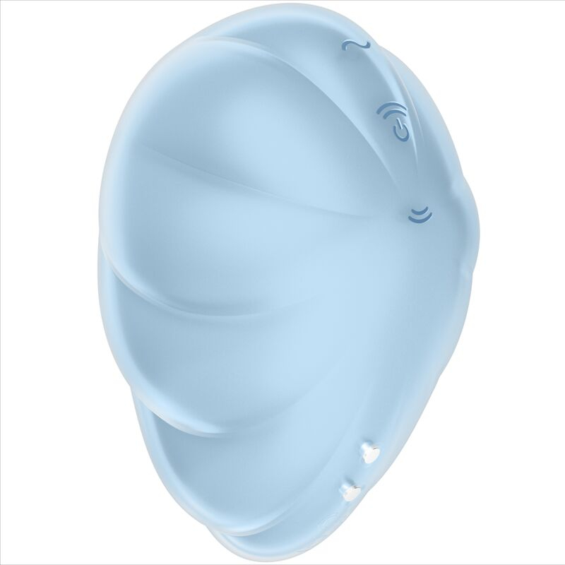 Vibrator Stimulator Clitoris Satisfyer Clound Dancer Blue Air Pulse Vibrator [4]