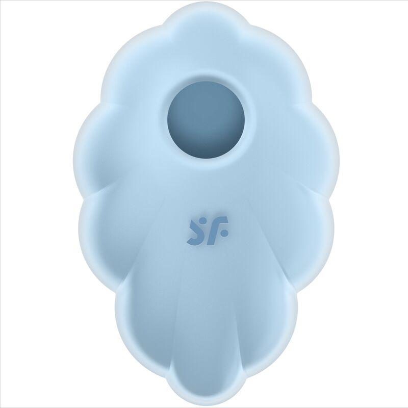 Vibrator Stimulator Clitoris Satisfyer Clound Dancer Blue Air Pulse Vibrator [6]