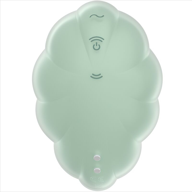 Vibrator Stimulator Clitoris Satisfyer Clound Dancer Green Air Pulse Vibrator [3]