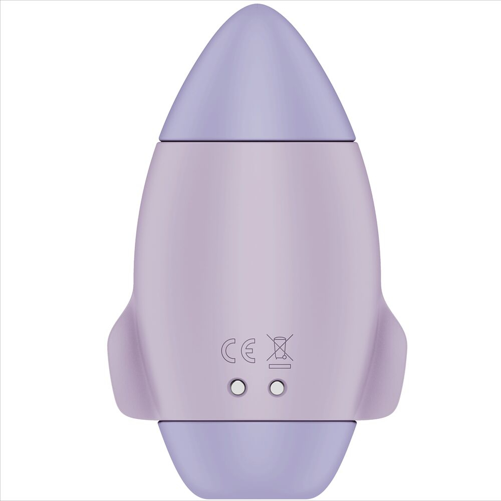 Vibrator Stimulator Clitoris Satisfyer Mission Control Lilac Small Double Impulse Vibrator [6]