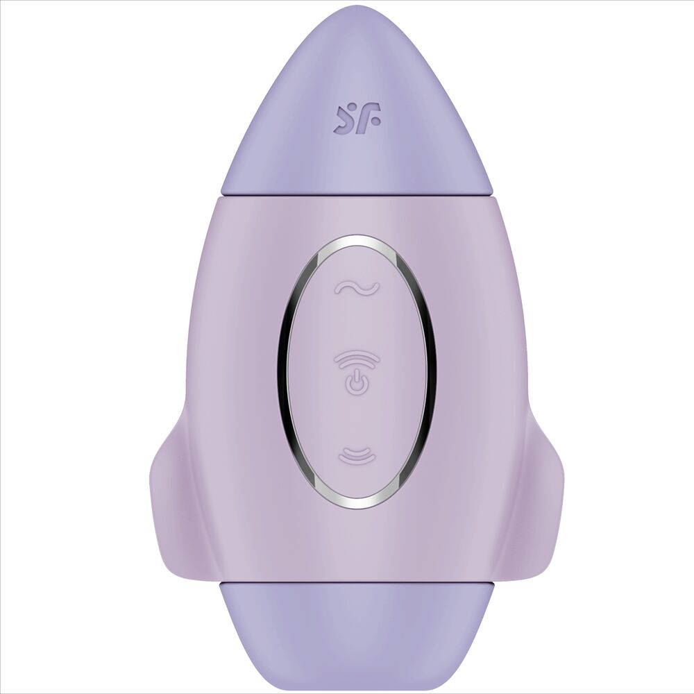 Vibrator Stimulator Clitoris Satisfyer Mission Control Lilac Small Double Impulse Vibrator [5]