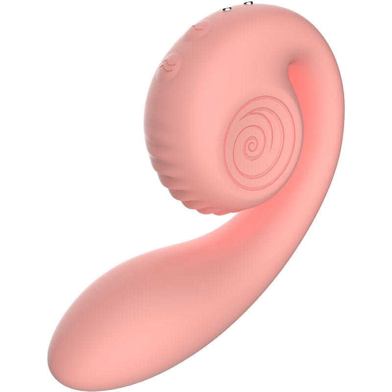Vibrator Stimulator Clitoris Snail Vibe Gizi Dual Stimulator Pink [2]