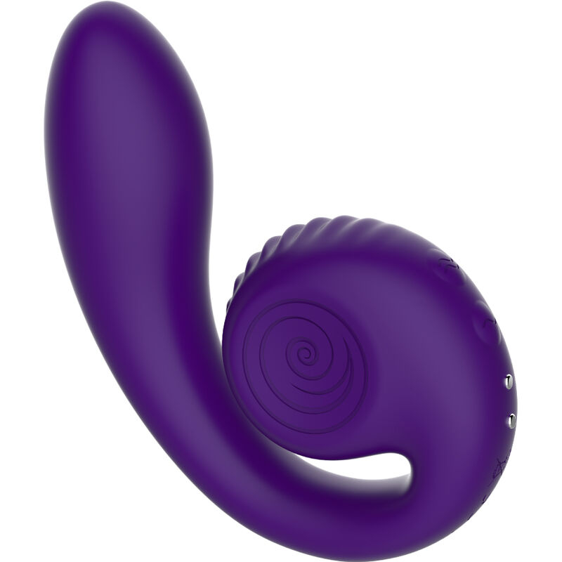Vibrator Stimulator Clitoris Snail Vibe Gizi Dual Stimulator Purple [3]