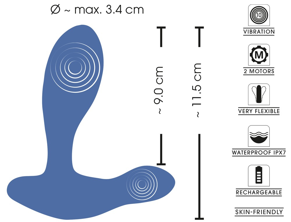 Vibrator Sweet Smile Flexible Butt Plug [11]