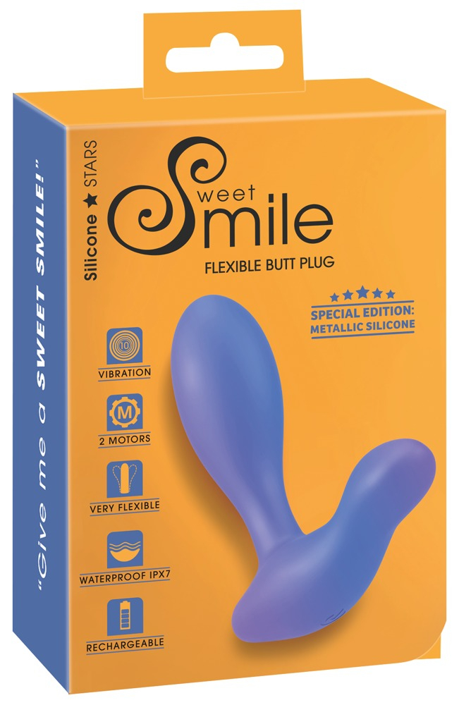 Vibrator Sweet Smile Flexible Butt Plug [12]
