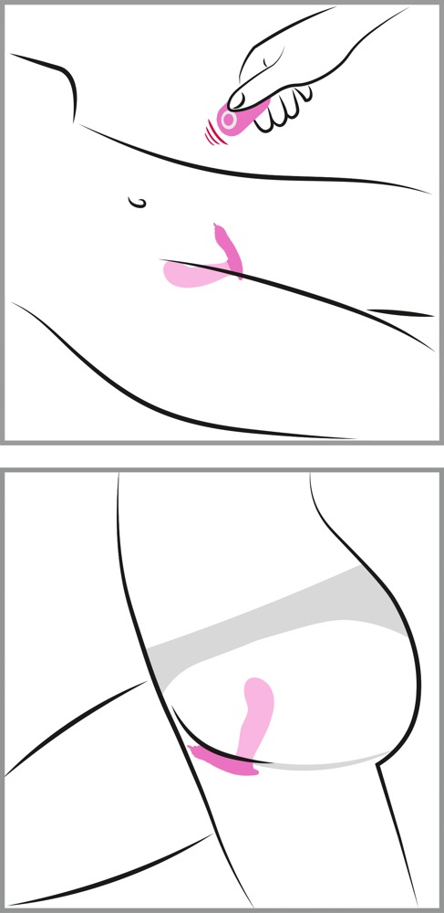 Vibrator Sweet Smile G-spot Panty Vibe [10]