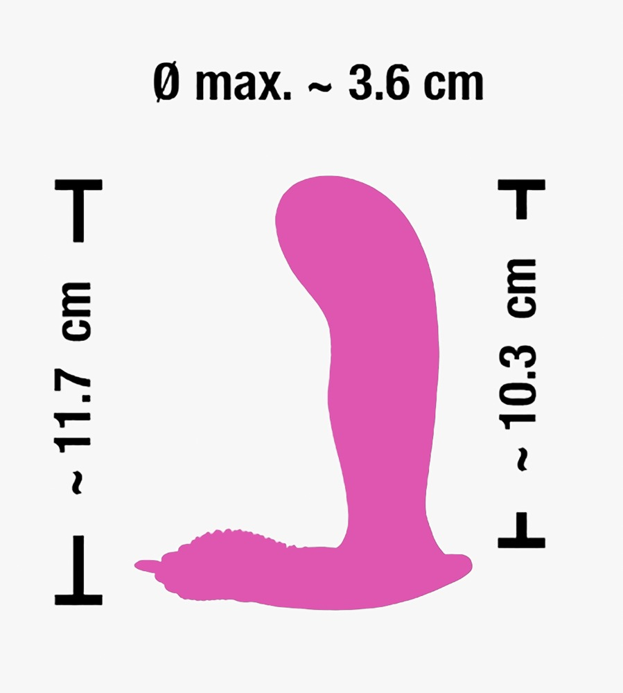 Vibrator Sweet Smile G-spot Panty Vibe [9]
