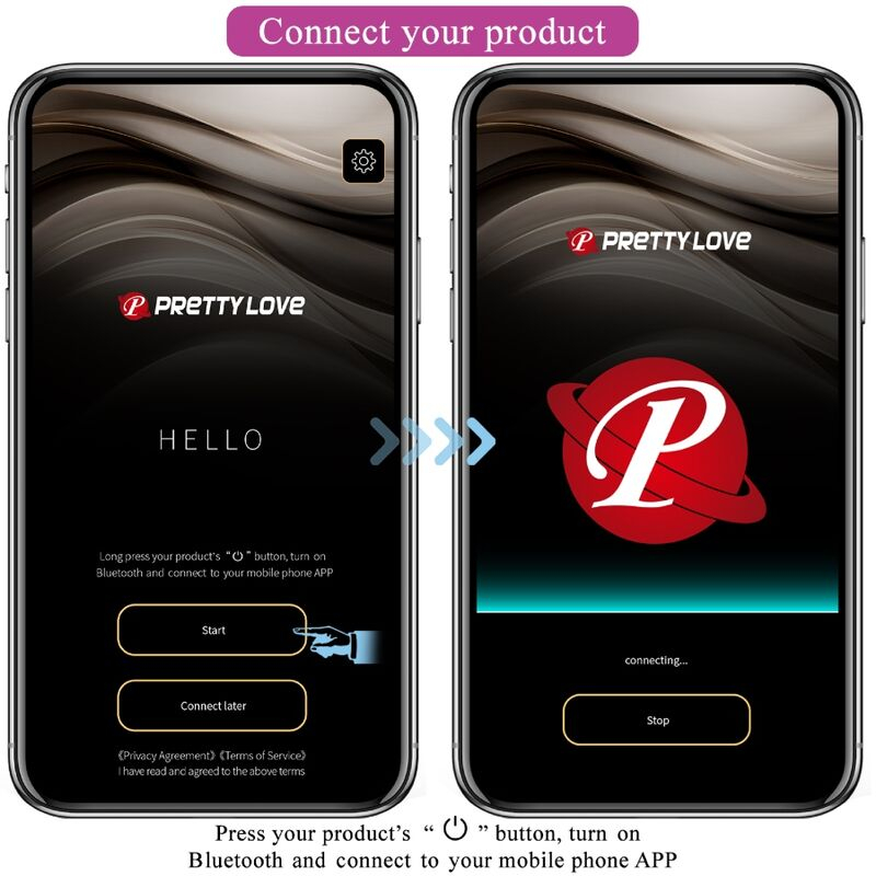 Vibrator tip C Pretty Love August Remote Global Double Pleasure Vibrator [5]