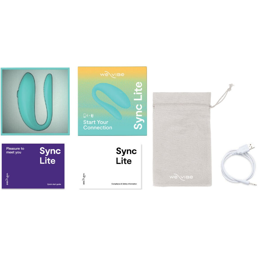 Vibrator We-Vibe Sync Lite Clitoris Stimulator Turquoise [5]