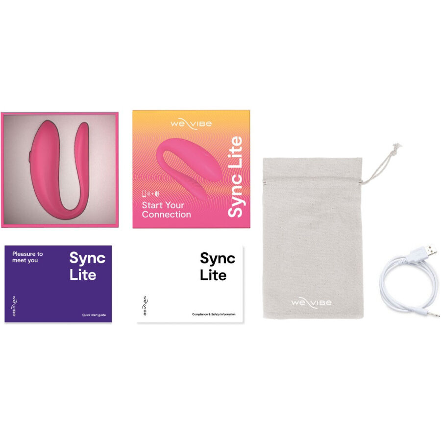 Vibrator We-Vibe Sync Lite Clitoris Stimulator Pink [5]