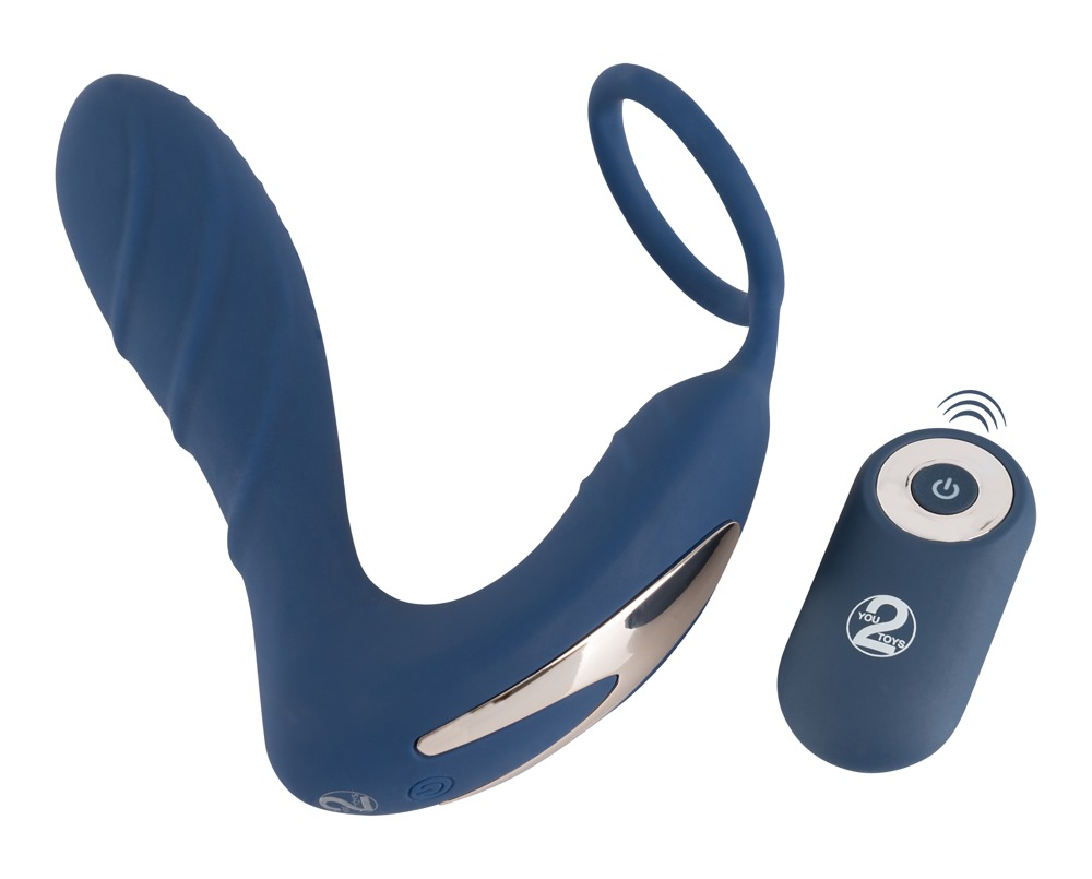 Vibrator You2Toys Vibrating Prostate Plug with Cock Ring [1]