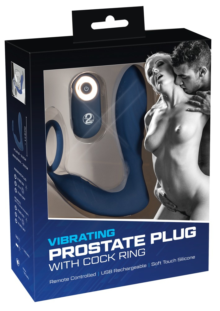 Vibrator You2Toys Vibrating Prostate Plug with Cock Ring [12]