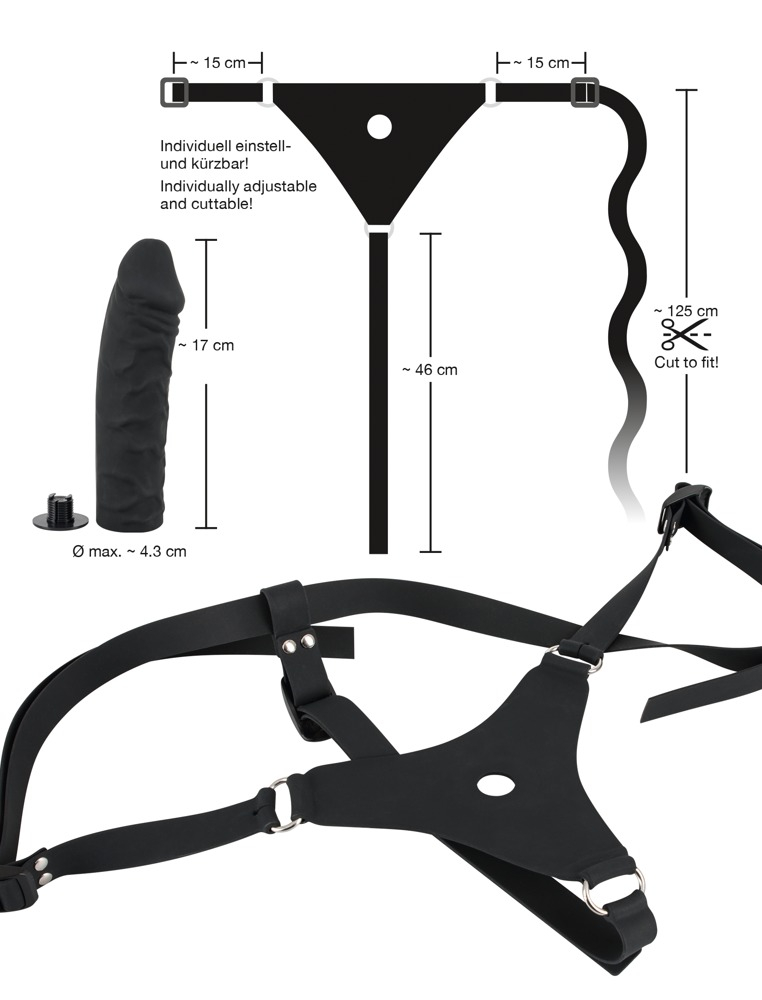 Strap-On Dildo YOU2TOYS Silicone Strap-On [7]