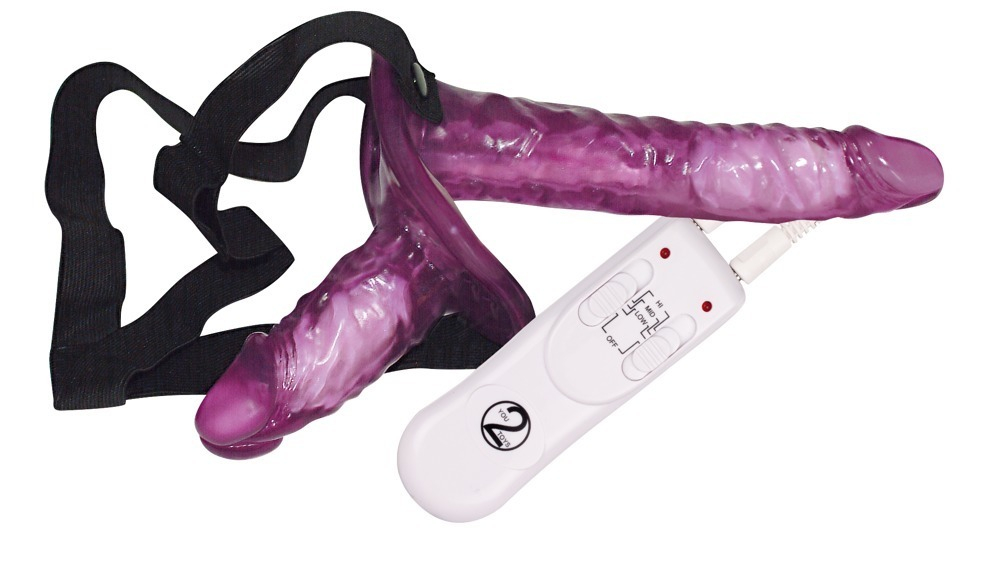 Strap-On Vibrator YOU2TOYS Strap-on »Vibrating Strap on Duo« [1]
