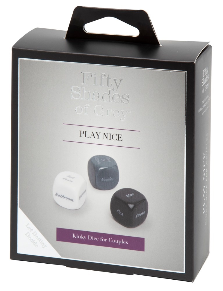 Zaruri Erotice Cuplu Fifty Shades of Grey Play Nice Kinky Dice for Couples [3]