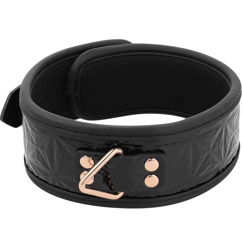 Zgarda Begme Black Edition Premium Vegan Leather Collar With Neoprene Lining [3]