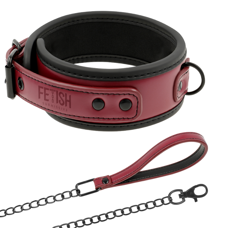 Zgarda Fetish Submissive Dark Room Neoprene Lining Chain Necklace [8]