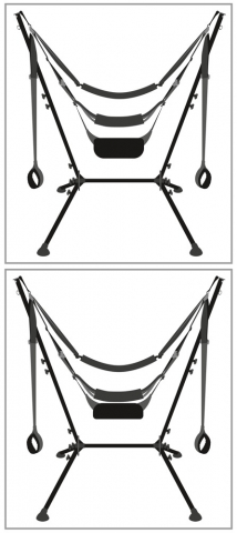 Leagan Erotic Free-Standing Sex Swing [12]