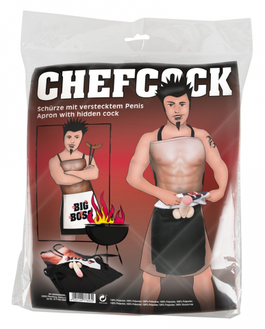 Sort Bucatarie Halat Cadou Apron CHEFCOCK [2]