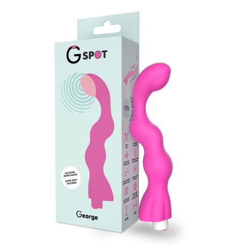 Vibrator G Spot George G spot vibrator gum pink [2]