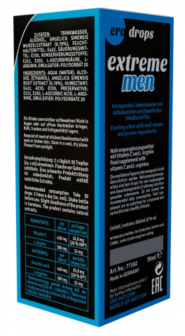 Supliment Afrodisiac Barbati L-arginina Angelica Sinensis HOT Spanish Fly Extreme Men 30 ml [3]