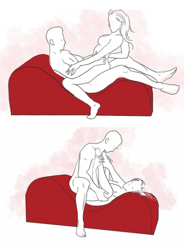 Canapea Fotoliu Tantra Liberator Esse Lounger Rosu [8]