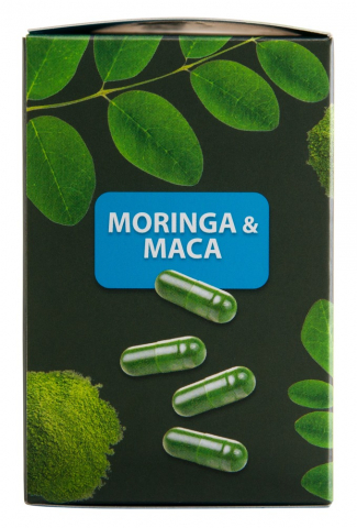 Supliment Potenta Barbati Maca L-arginina Tribulus HOT Pure Moringa + Maca Man Power Hot 60 capsule [2]