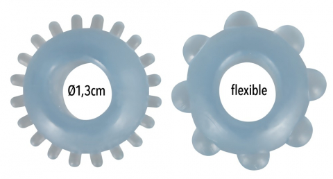 Inel Vibrator Penis Testicule Barbati You2Toys Cock Ring Set [3]