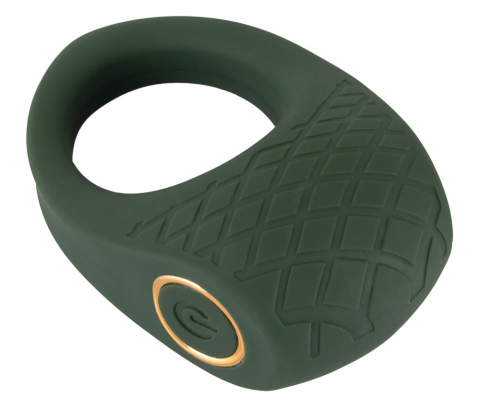 Inel vibrator - Inel Vibrator Penis Testicule Barbati Emerald Love Luxurious Cock Ring
