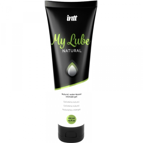 Lubrifianti - Lubrifiant Vaginal INTT My Lube Intimate Water Based Lubricant Natural 100 ml