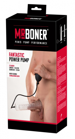 Jucarii Sexuale - Pompa Marire Penis Mr Boner Fantastic Power Pump
