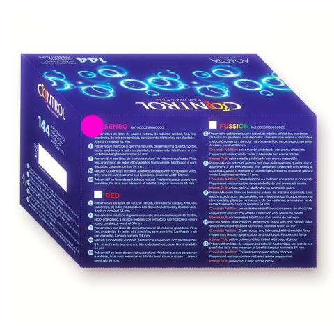 Prezervative - Prezervative Control Adapta Senso 144 buc