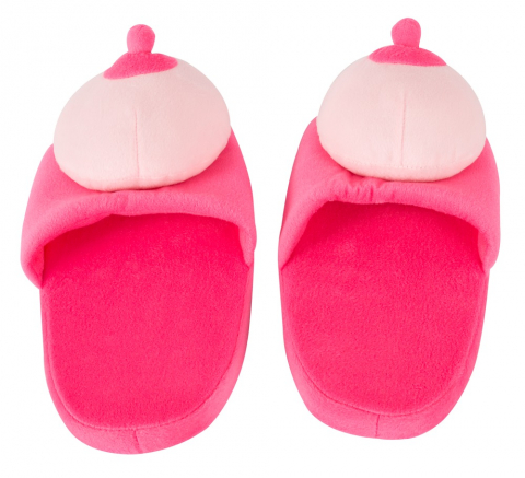Slapi Saboti Papuci Casa Cadou Sani Plush Slippers Boobs [1]